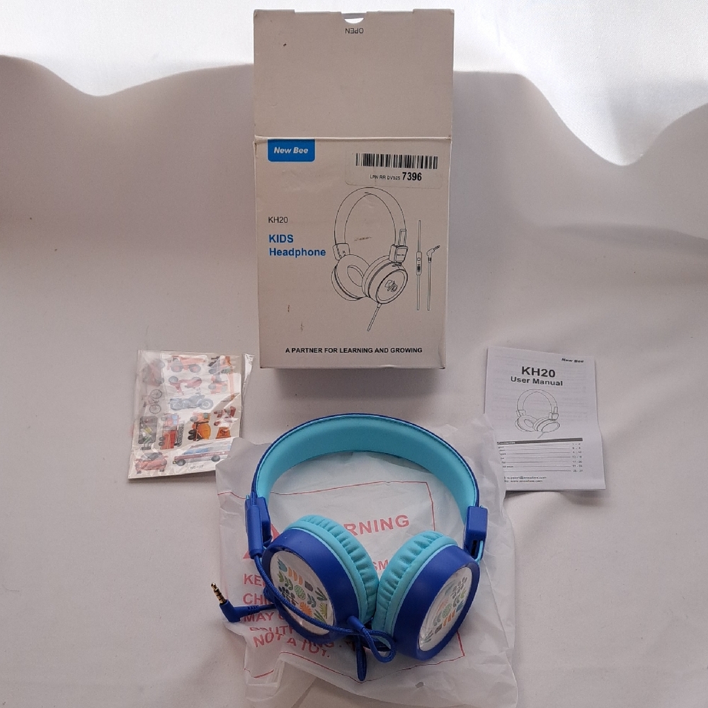 Blue Kids Over-Ear Headphones